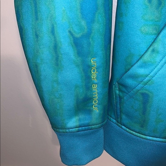 Under armour colorful semi fitted zip up hoodie XS - Picture 5 of 5